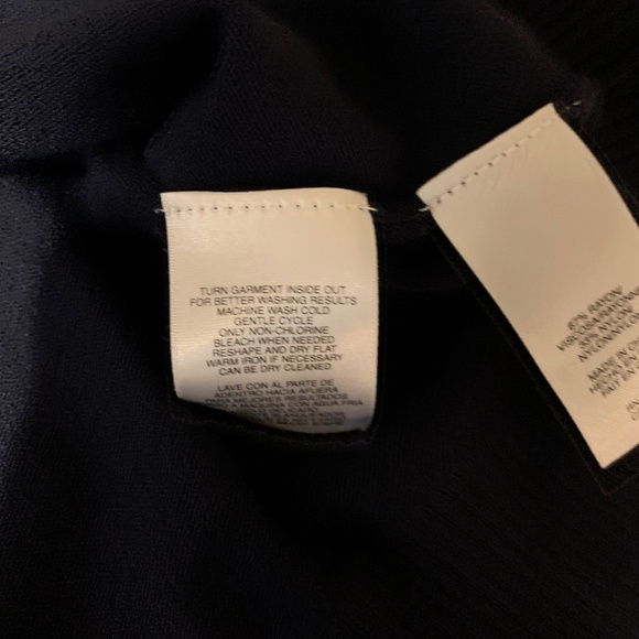 Jones New York Petite Navy Blue Cardigan Sweater sz PL - Picture 6 of 7